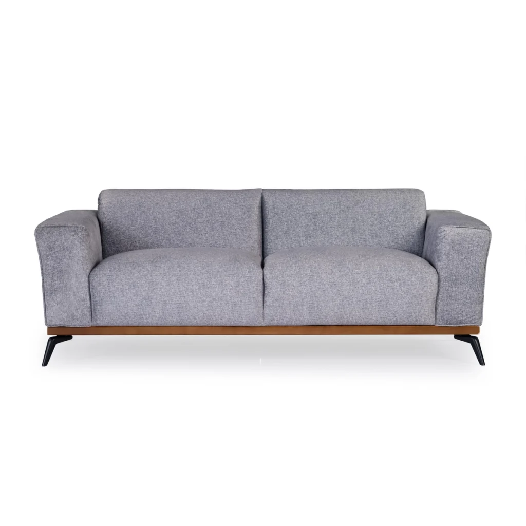 Conroy Velvet | 3 Seater Sofa in Thunder Grey