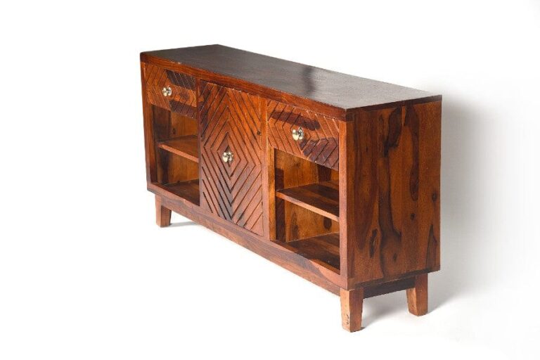 Sheesham Wood Sangh Credenza