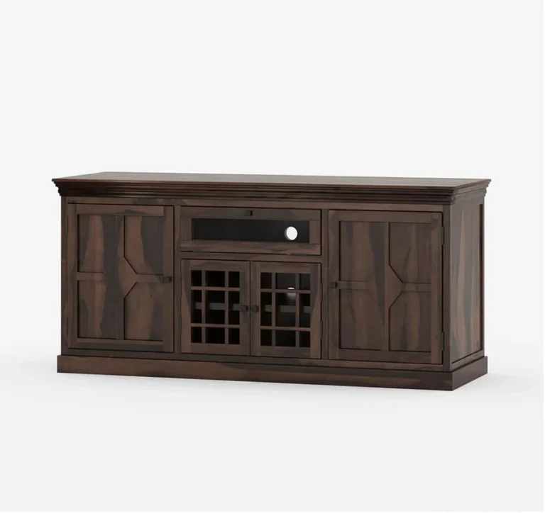 ABAY SOLID WOOD TV STAND